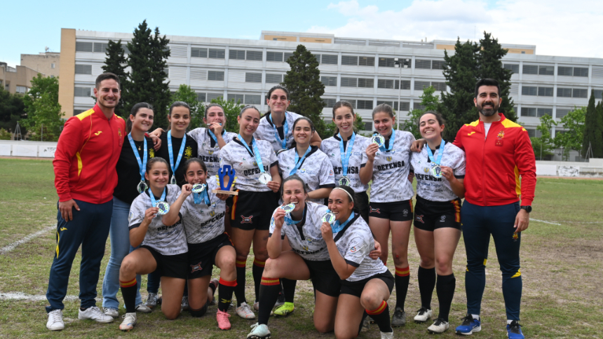 CU Defensa gana una final muy igualada de Rugby 7 femenino en el último suspiro